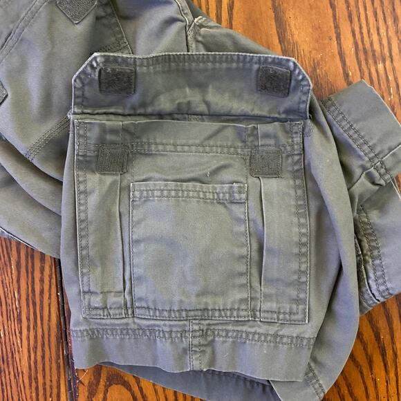 Redhead Cargo Shorts Size 36 Brown and Green Bass Pro Utility Pockets Outdoors - Picture 4 of 15